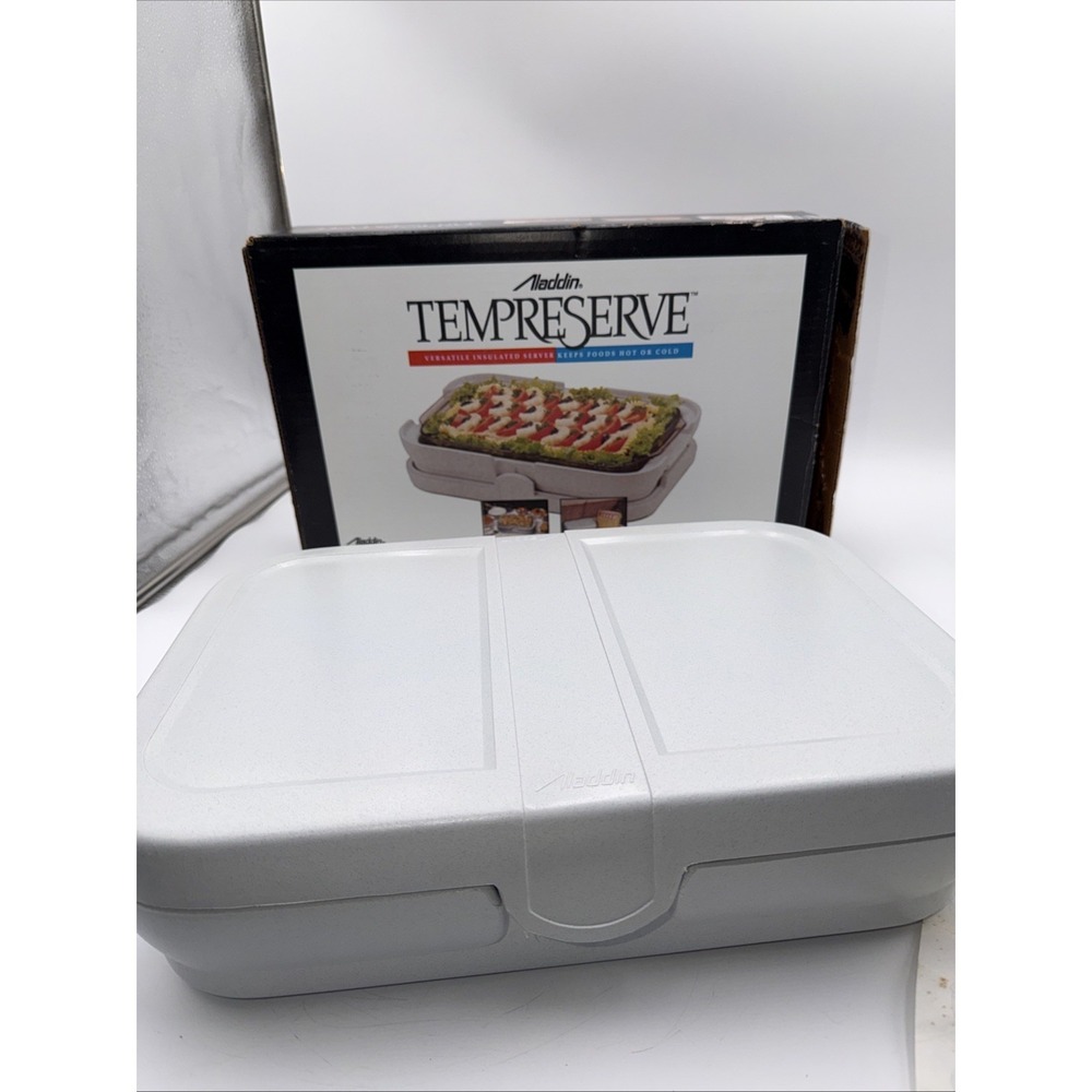 Aladdin Tempreserve ICC100 Insulated Server Carrier Box Instructions No Dish